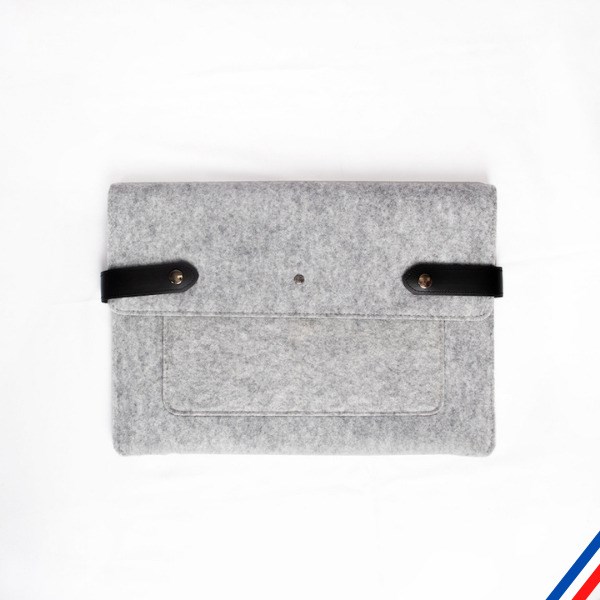 Pochette d'ordinateur - Upcycling Made in France - Livraison offerte 6