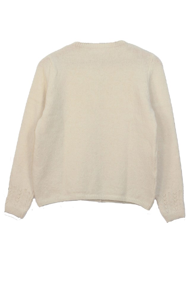 Gilet Aloé ecru 7