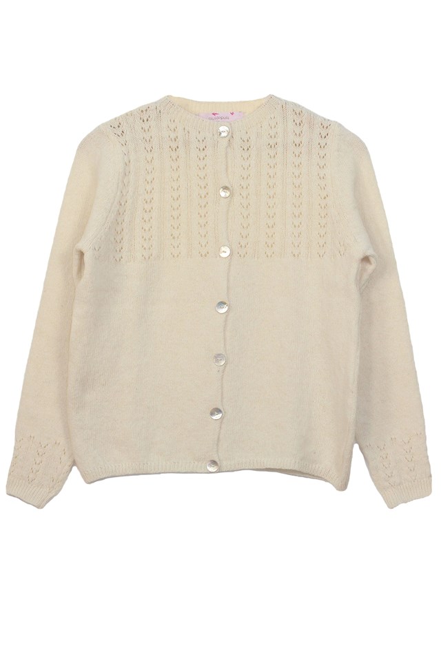 Gilet Aloé ecru 6