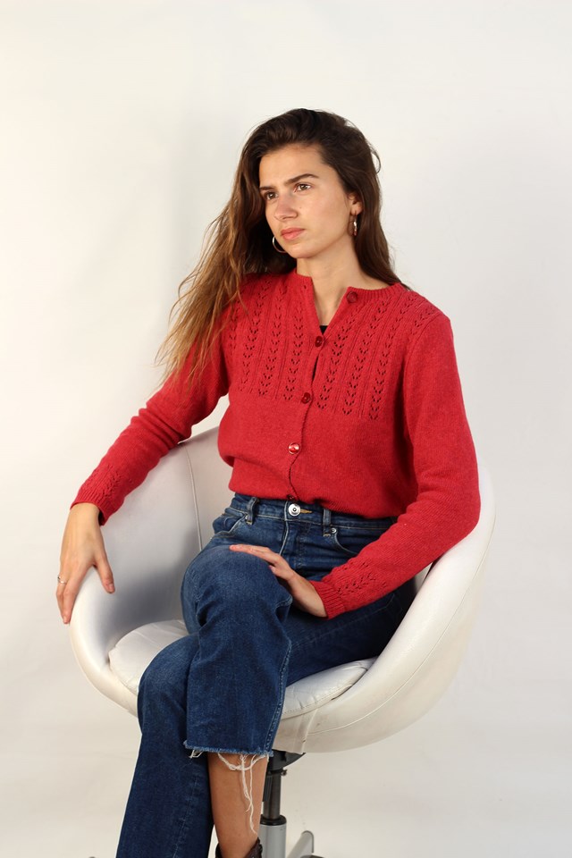 Gilet Aloé ecru 9