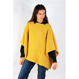 Poncho Sapin - ocre 