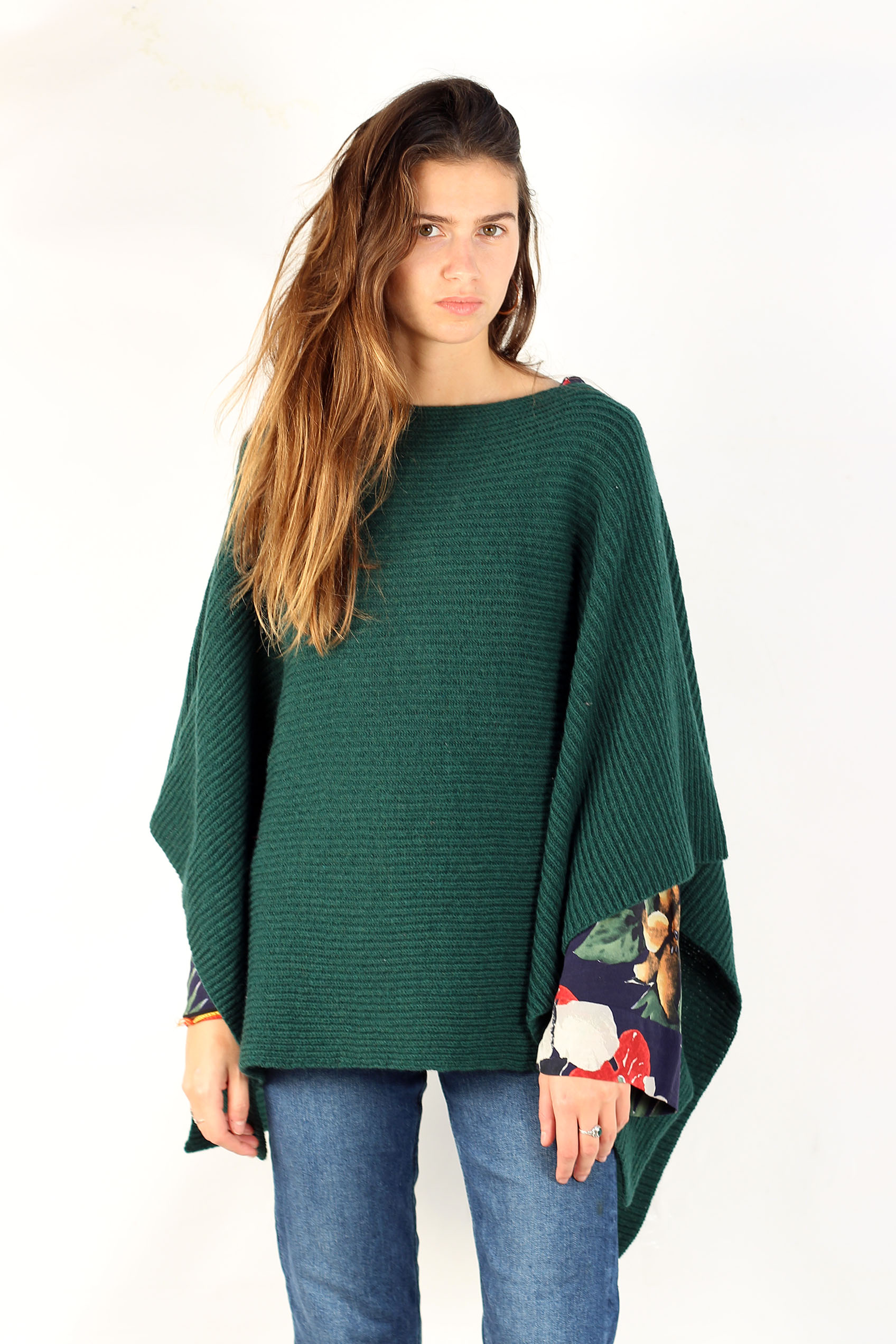 Poncho Sapin - ocre  5