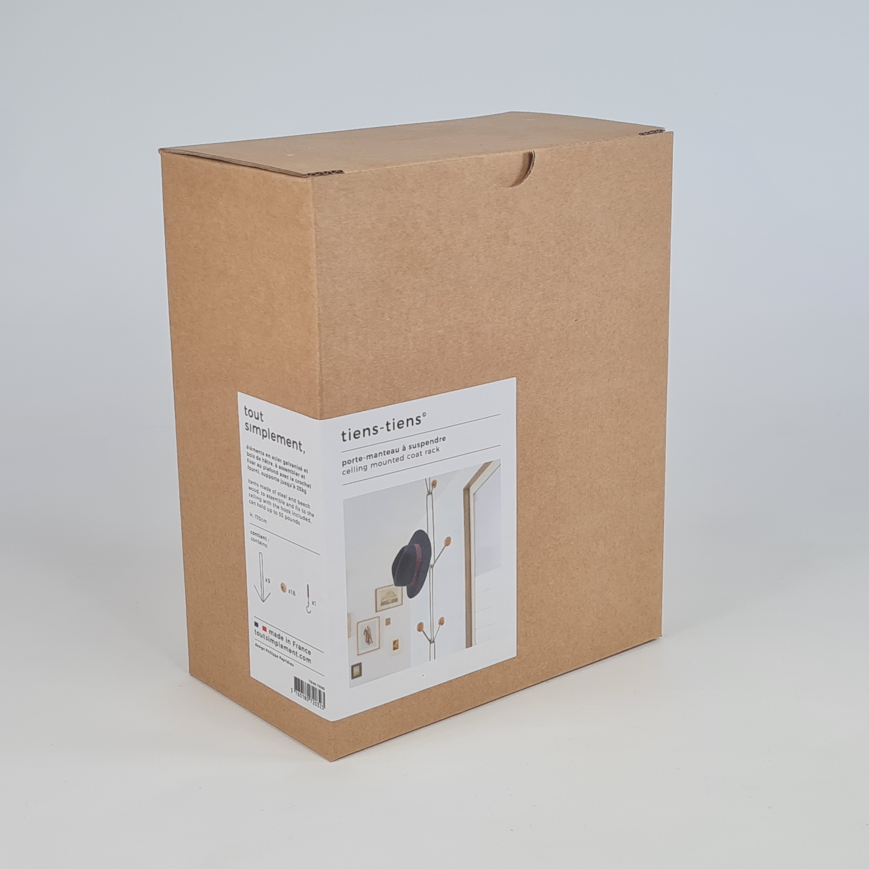 Porte-manteau à suspendre "tiens-tiens" 7