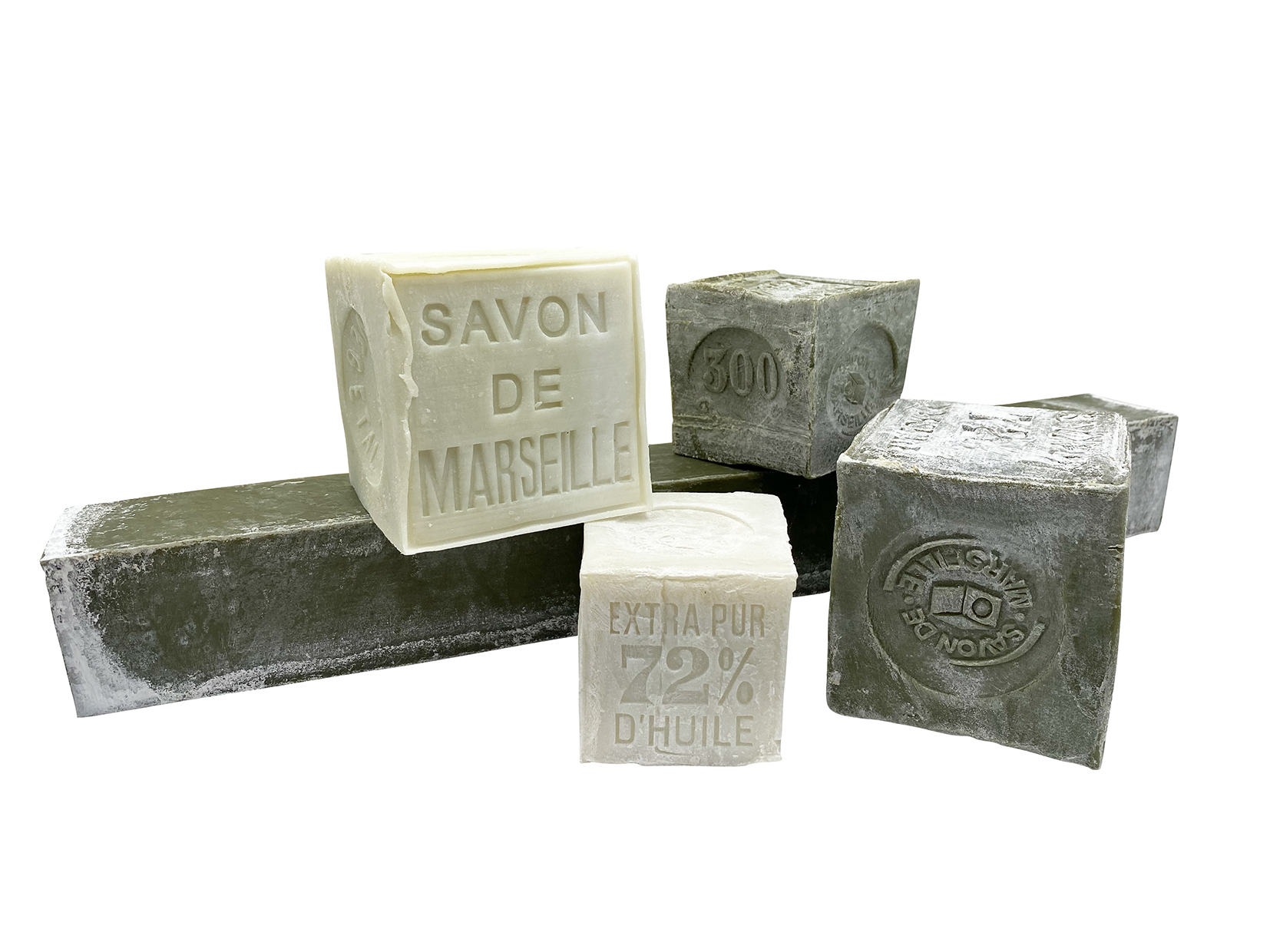 Savon de Marseille blanc 2