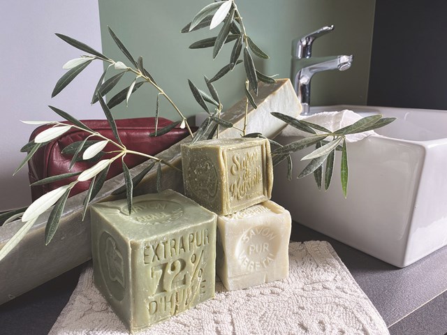 Savon de Marseille vert 2