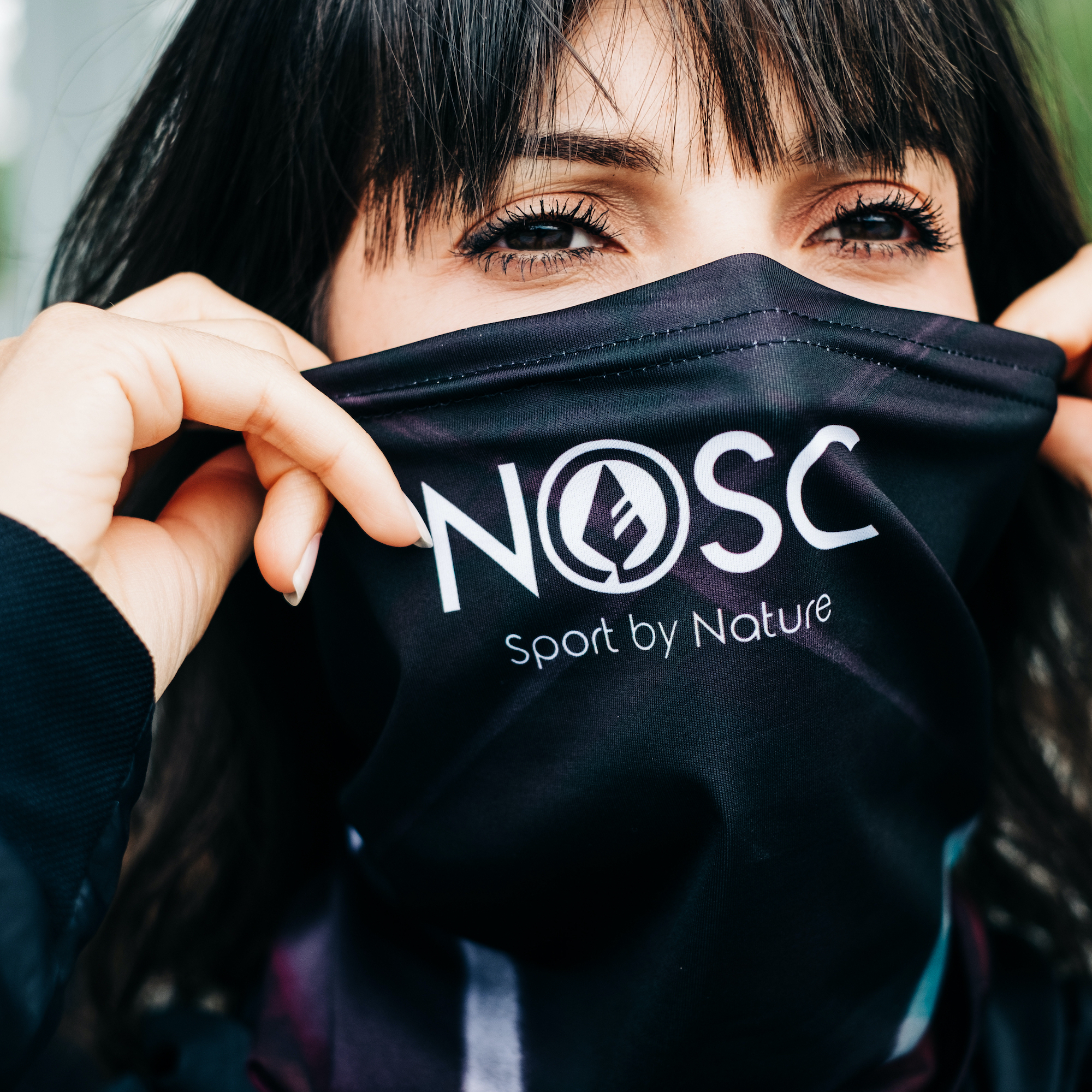 Cache-cou recyclé et made in France - fast black 3