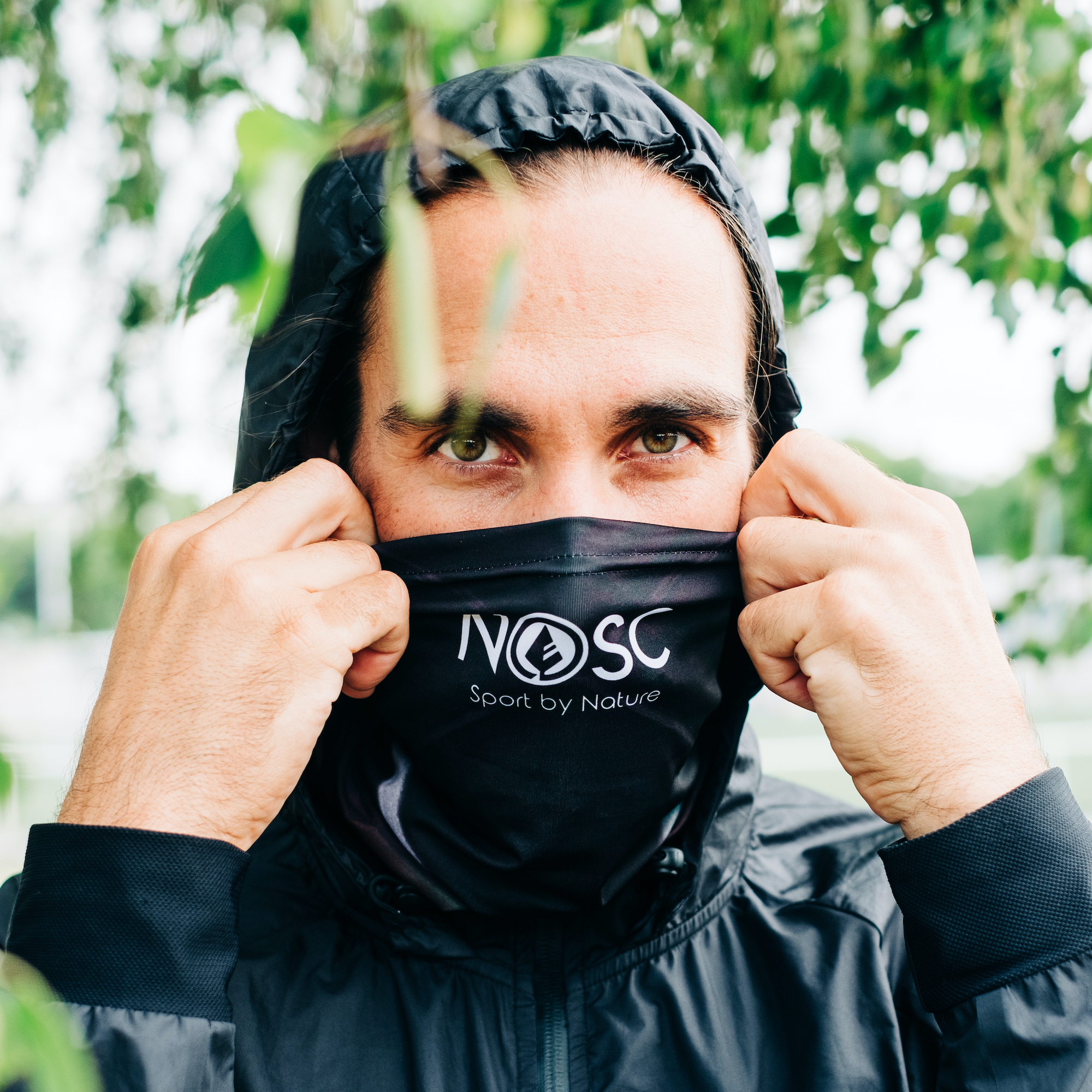 Cache-cou recyclé et made in France - fast black 2