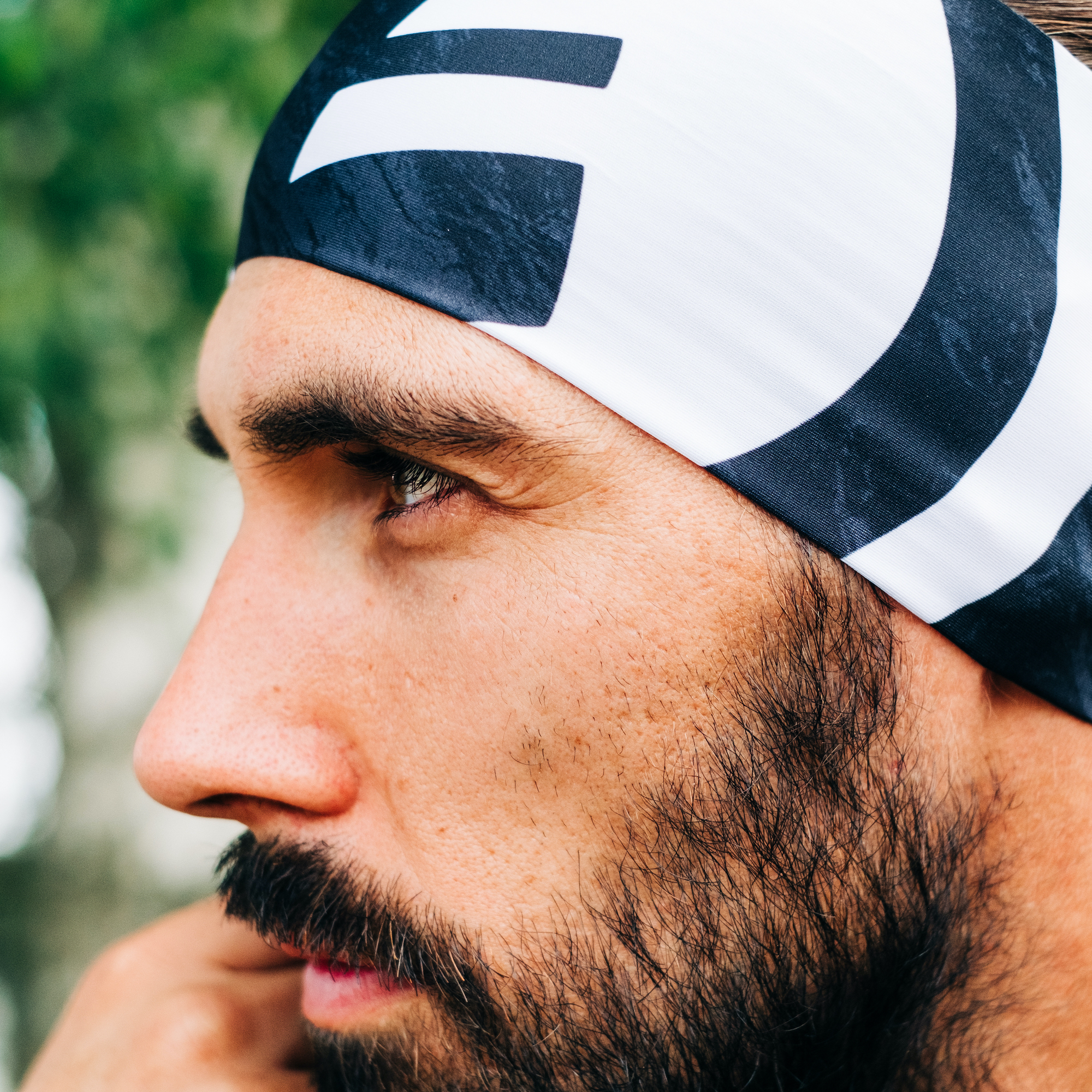 Bandeau recyclé et made in France - black rock 3