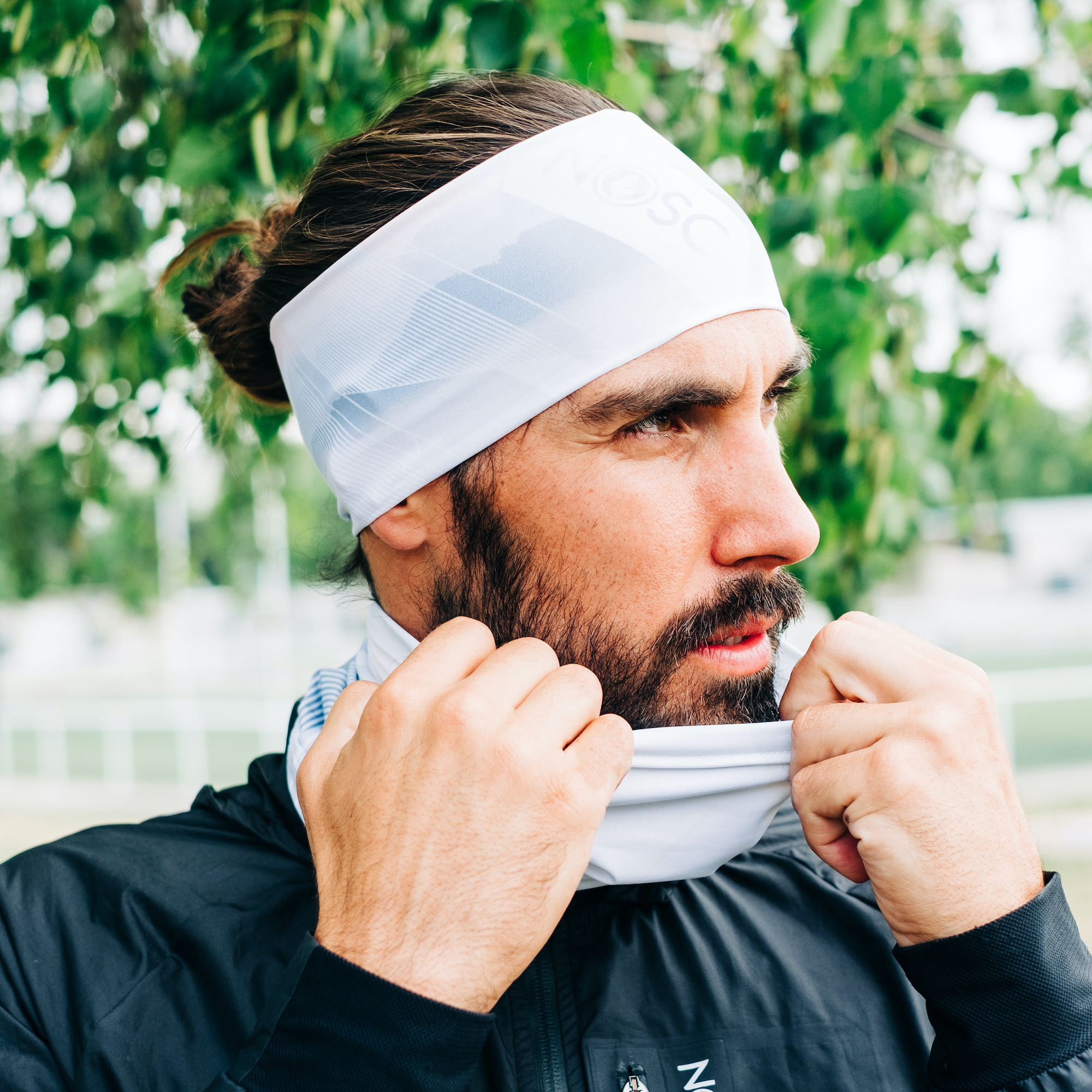 Bandeau recyclé et made in France - sunset 2