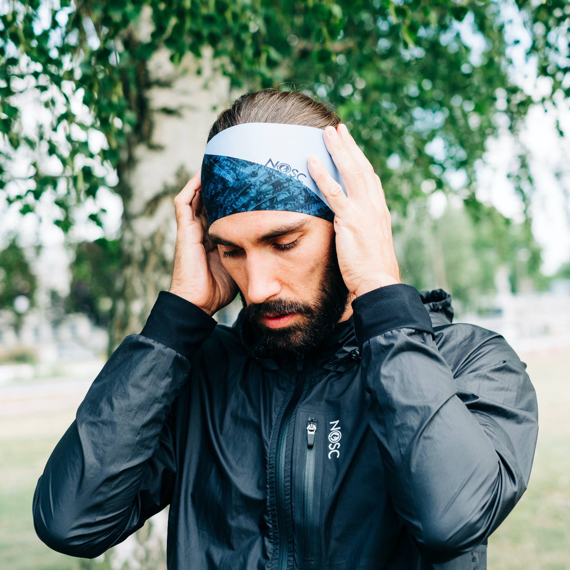 Bandeau recyclé et made in France - flower 3