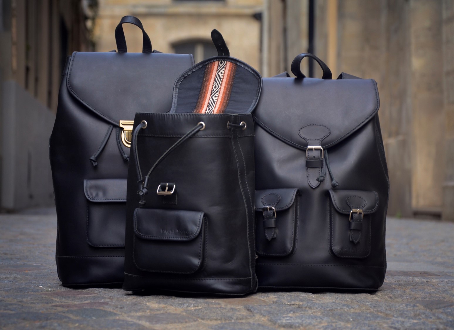 Sac à dos Lou Cuir Noir 11