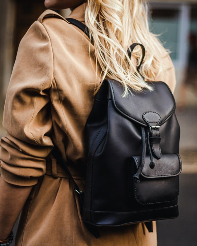 Sac à dos Lou Cuir Noir 7