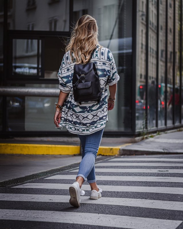 Sac à dos Lou Cuir Noir 9
