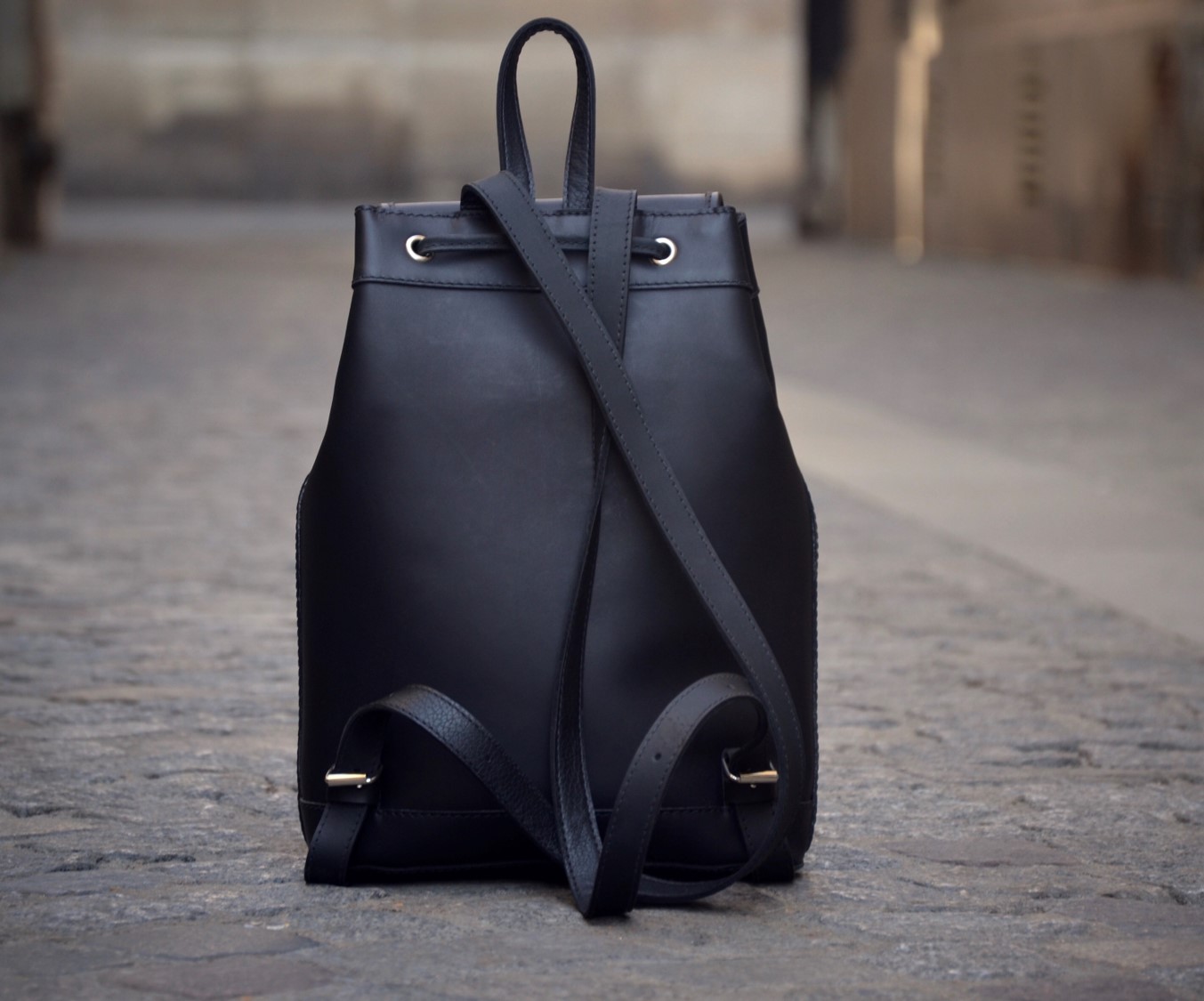 Sac à dos Lou Cuir Noir 3