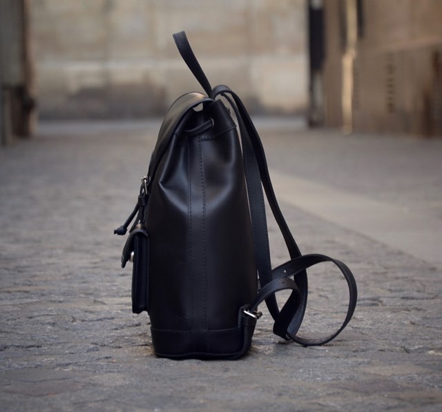 Sac à dos Lou Cuir Noir 2