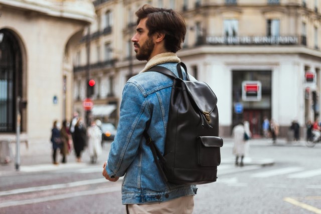 Sac à dos Joe Cuir Noir 8