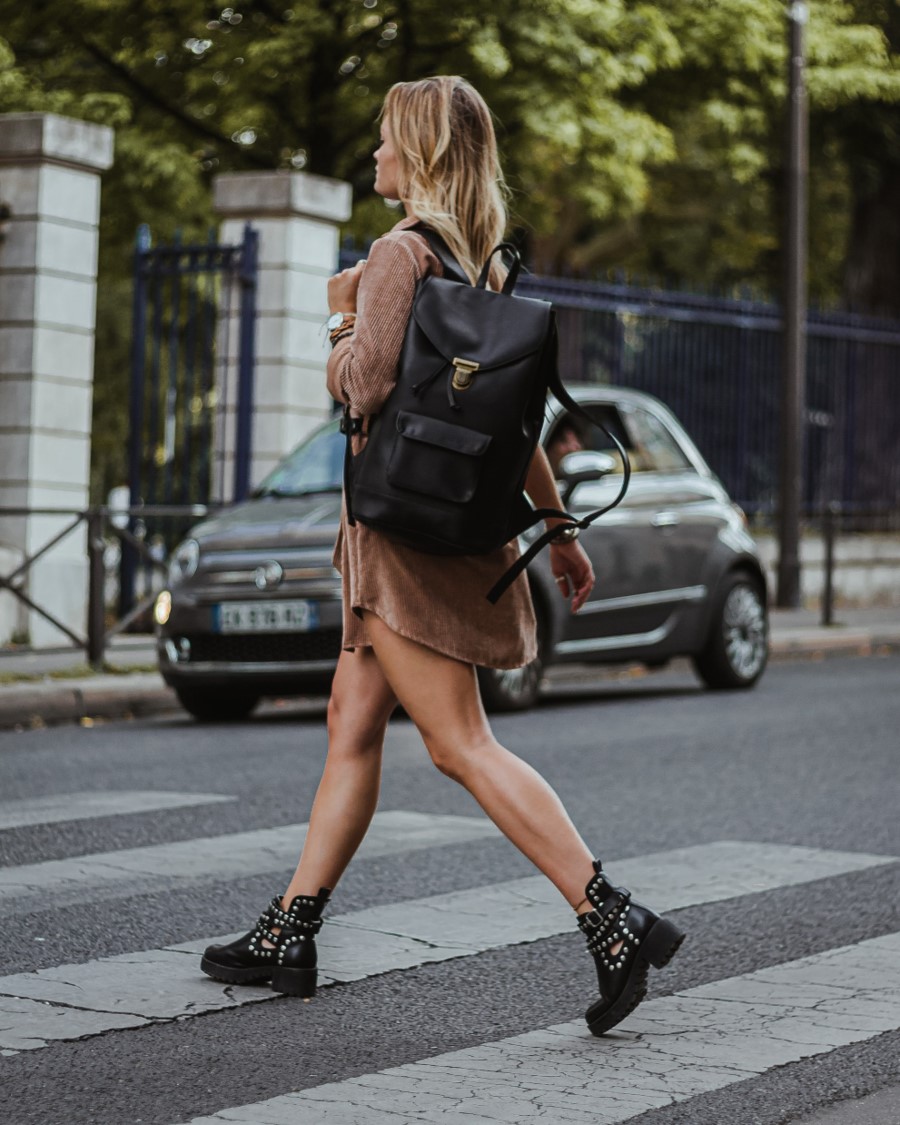 Sac à dos Joe Cuir Noir 11