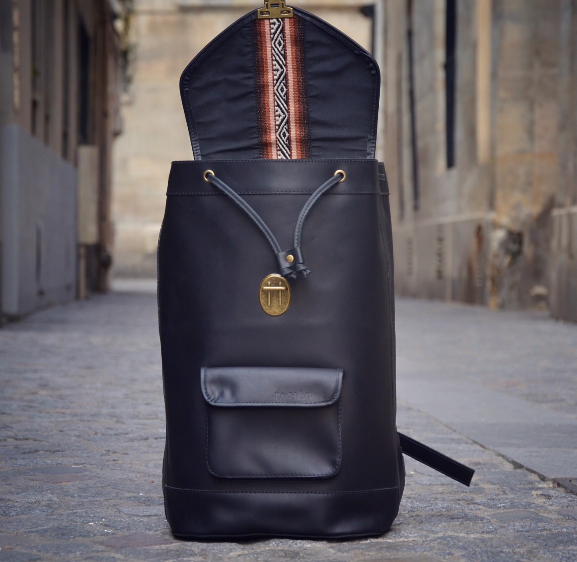 Sac à dos Joe Cuir Noir 3