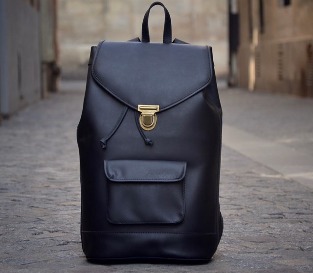 Sac à dos Joe Cuir Noir 2