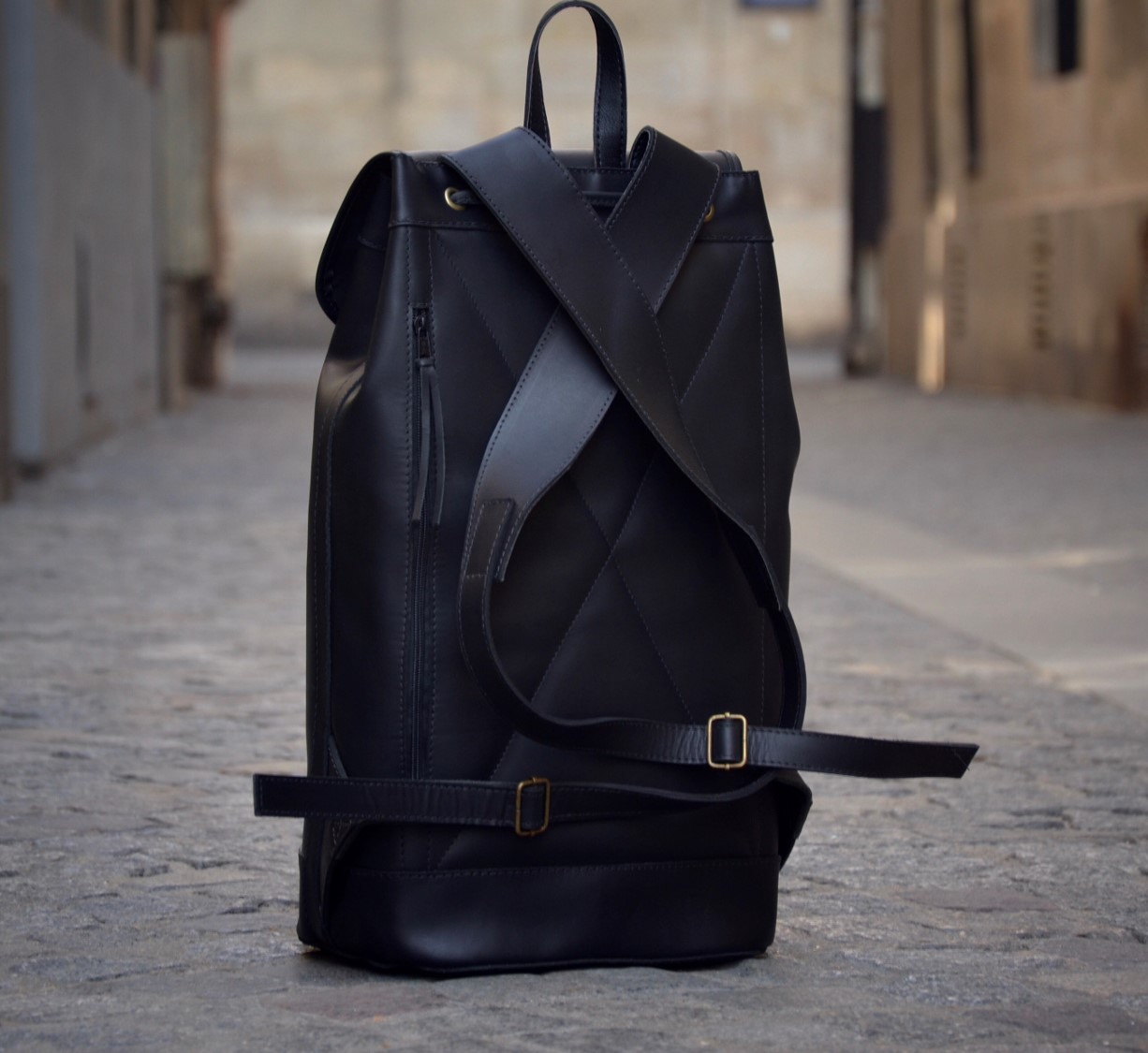 Sac à dos Joe Cuir Noir 5