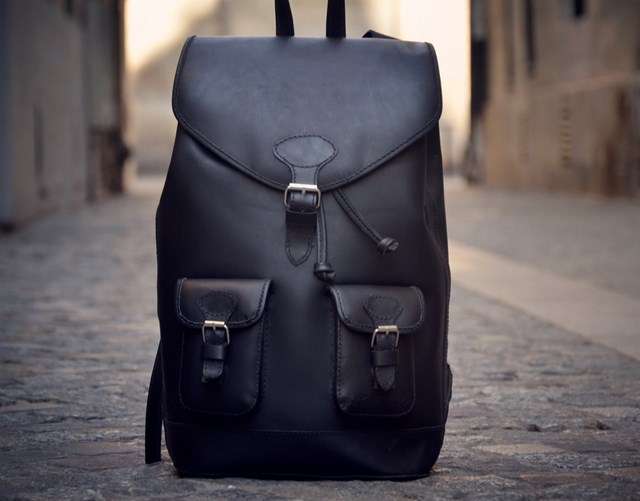 Sac à dos Gabi Cuir noir 8