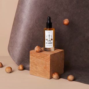 Huile de noisette régulatrice pour peaux grasses et mixtes