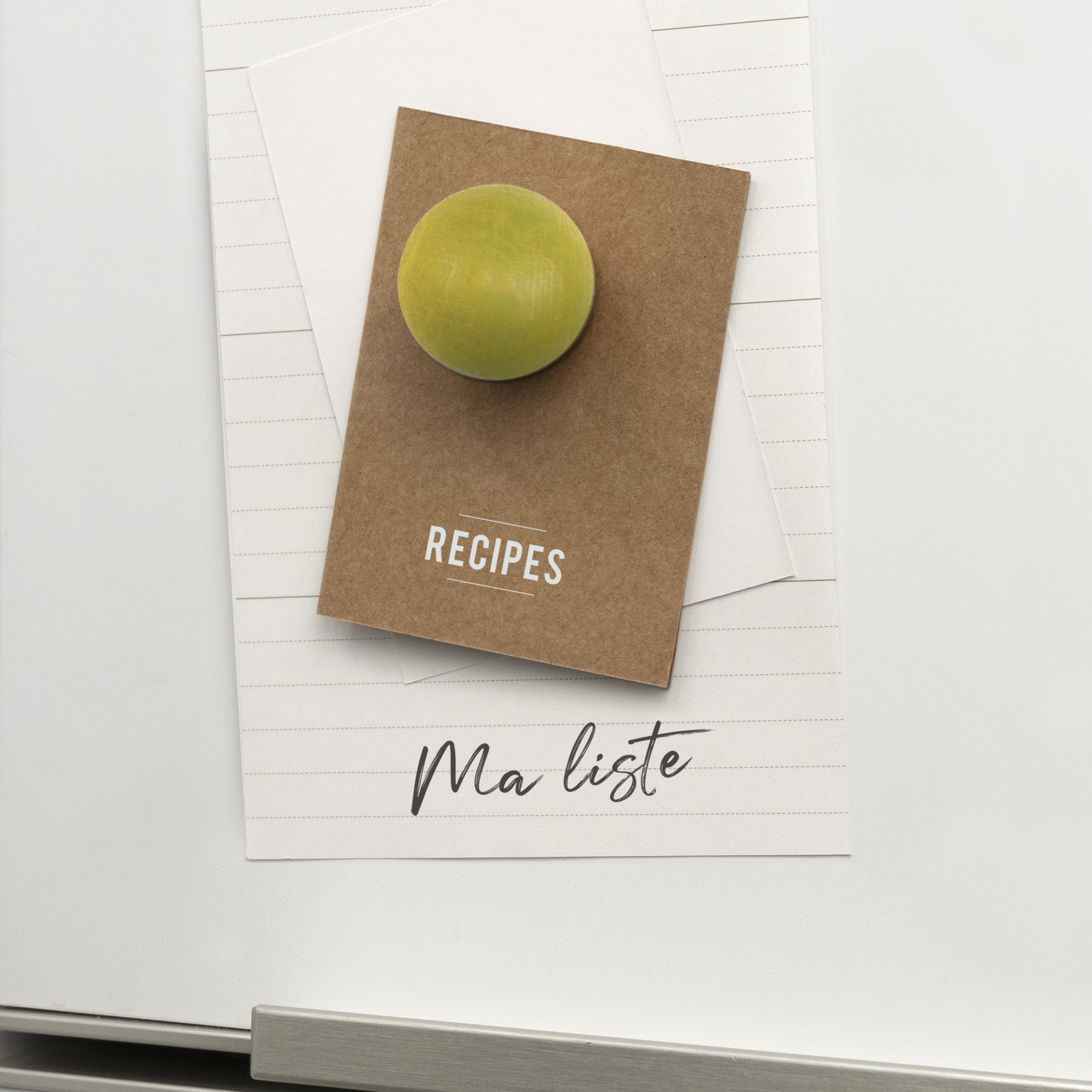 Boîte de 6 boules magnétiques en bois : couleurs 8