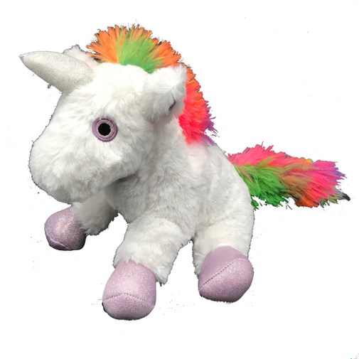 Peluche Bouillotte Licorne couleurs