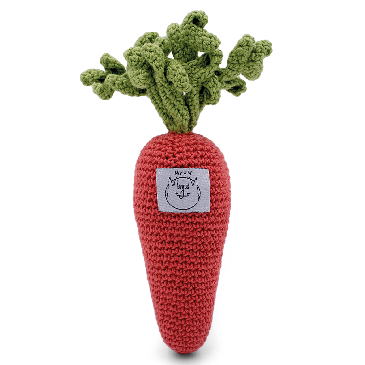 CHARLOTTE LA CAROTTE - HOCHET POUR BÉBÉ EN COTON BIO 4