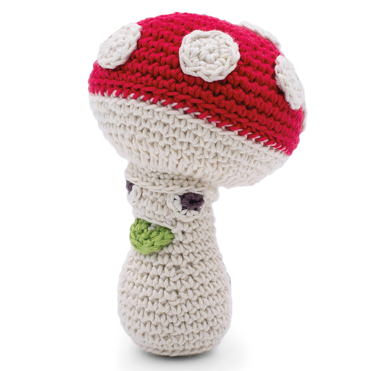 MEREDITH L'AMANITE - HOCHET POUR BÉBÉ EN COTON BIO 3