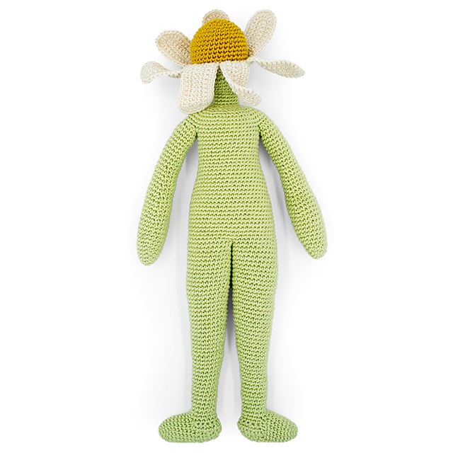 CAMILLE CAMOMILLE - POUPÉE FLEUR MEDIUM EN COTON BIO 3