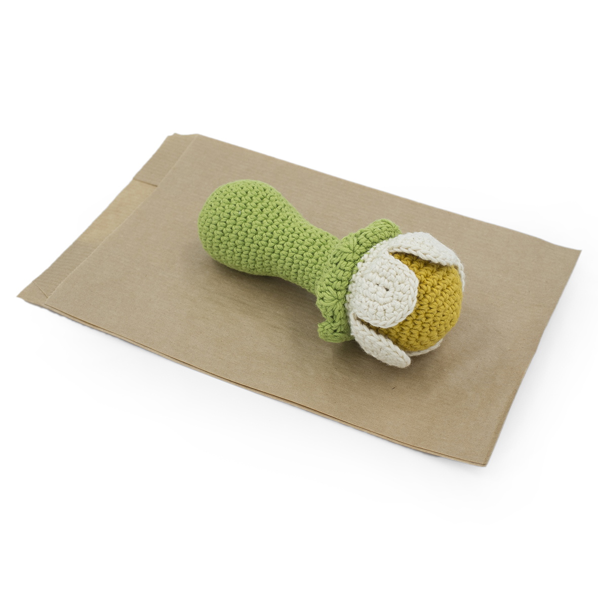 CAMOMILLE - HOCHET POUR BÉBÉ EN COTON BIO 5