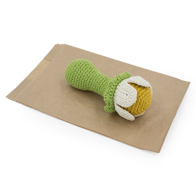 CAMOMILLE - HOCHET POUR BÉBÉ EN COTON BIO 5