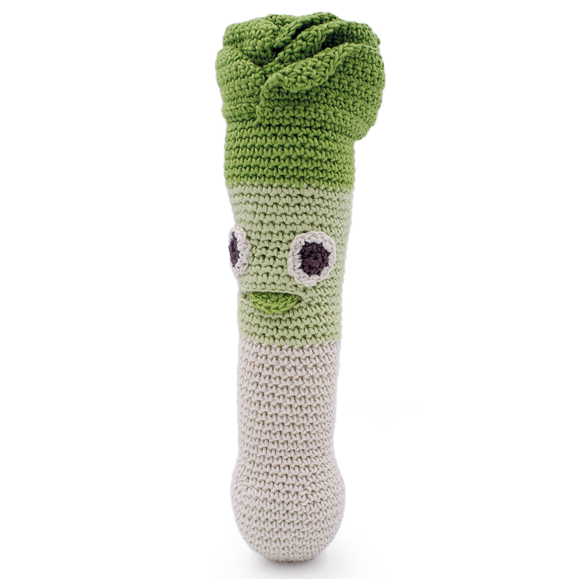 ORSO LE POIREAU - HOCHET POUR BÉBÉ EN COTON BIO 3