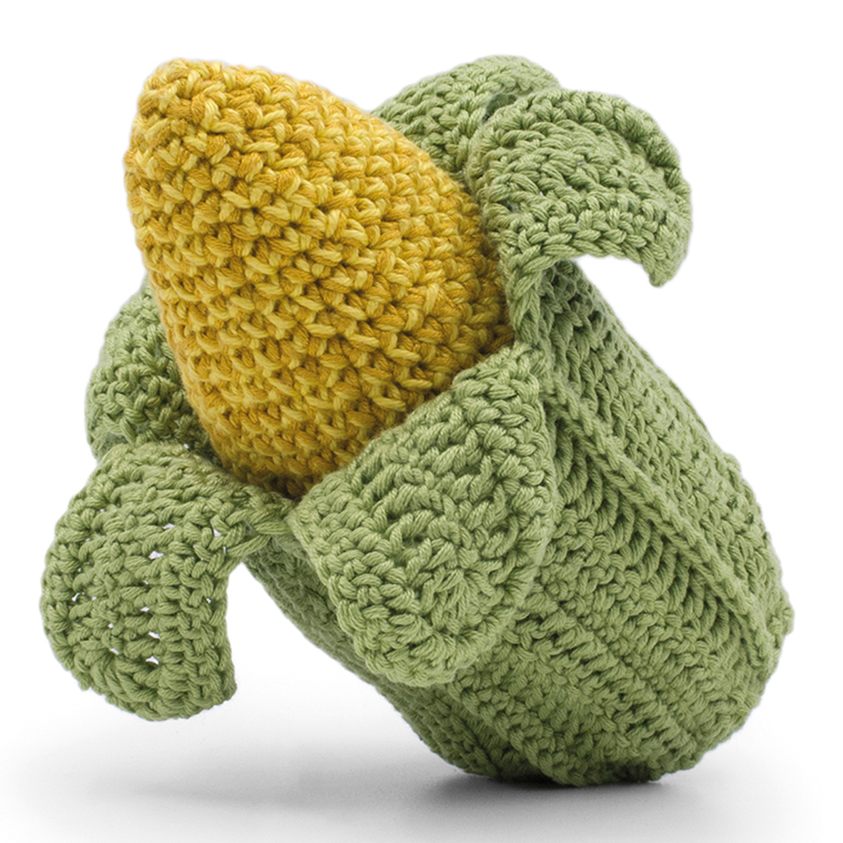 CORNELIUS LE MAÏS - HOCHET POUR BÉBÉ EN COTON BIO 3