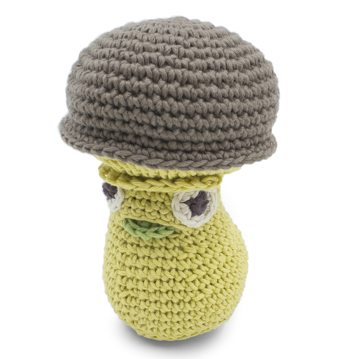 PERCY LE CÈPE - HOCHET POUR BÉBÉ EN COTON BIO 4