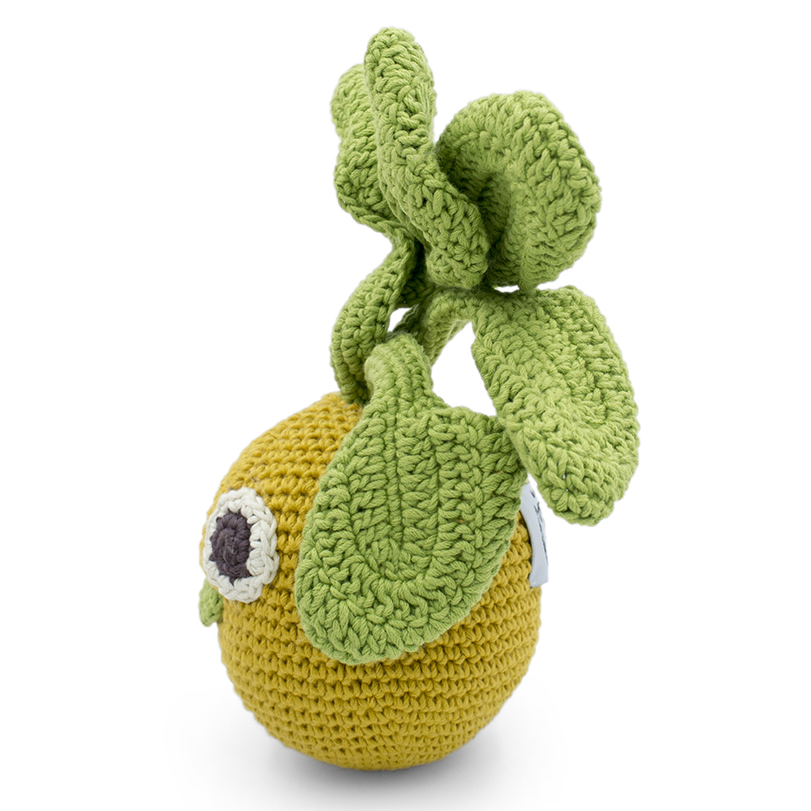 ALAIN LE NAVET BOULE D'OR - HOCHET POUR BÉBÉ EN COTON BIO 4