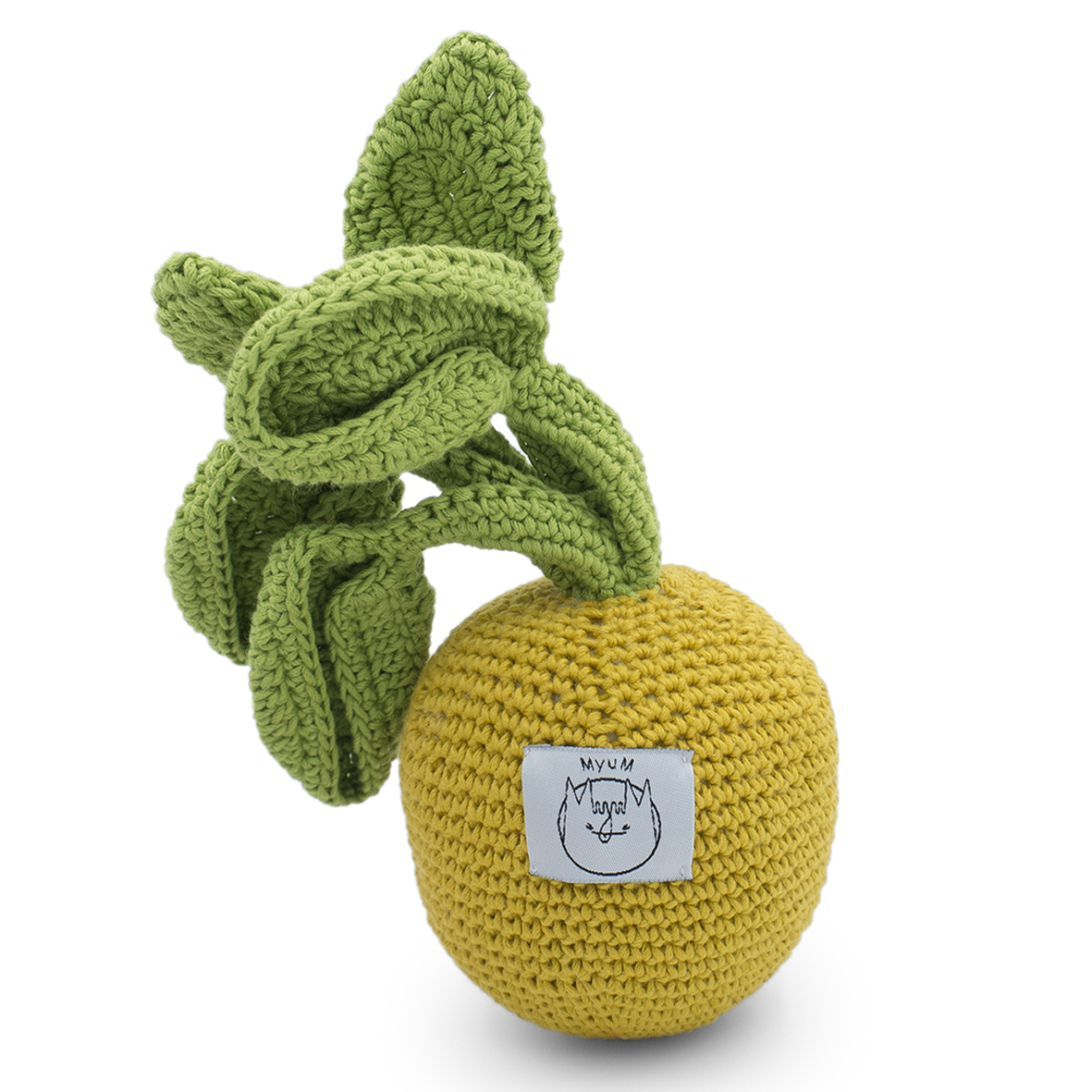 ALAIN LE NAVET BOULE D'OR - HOCHET POUR BÉBÉ EN COTON BIO 5