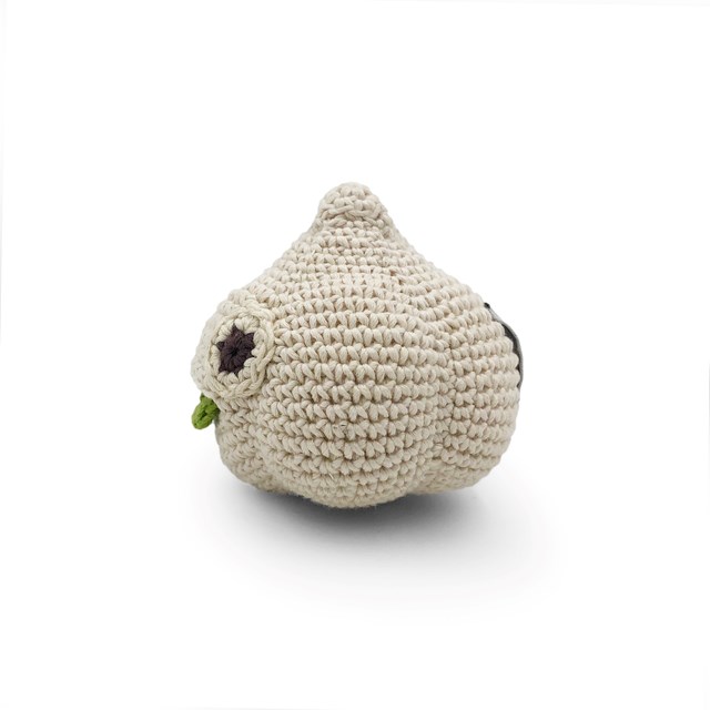 AKSEL L'AIL - HOCHET POUR BÉBÉ EN COTON BIO 6