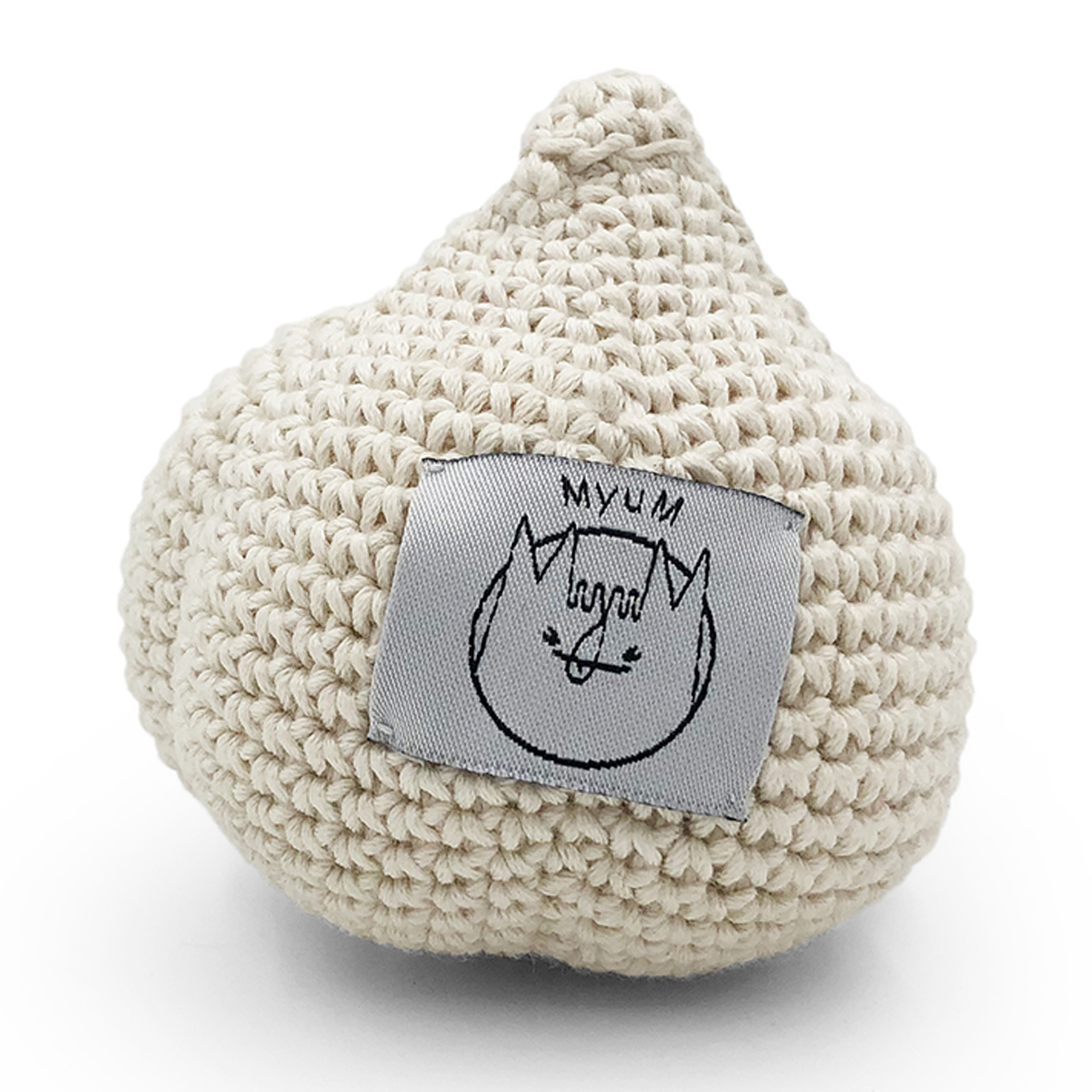 AKSEL L'AIL - HOCHET POUR BÉBÉ EN COTON BIO 2