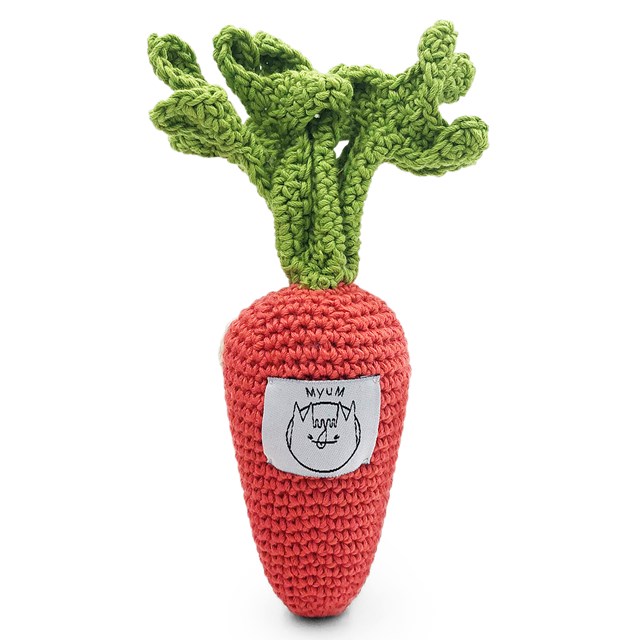 CHARLOTTE LA MINI CAROTTE - HOCHET POUR BÉBÉ EN COTON BIO 5