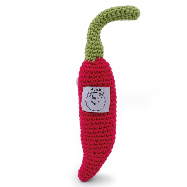 WILLY LE PIMENT - HOCHET POUR BÉBÉ EN COTON BIO 4