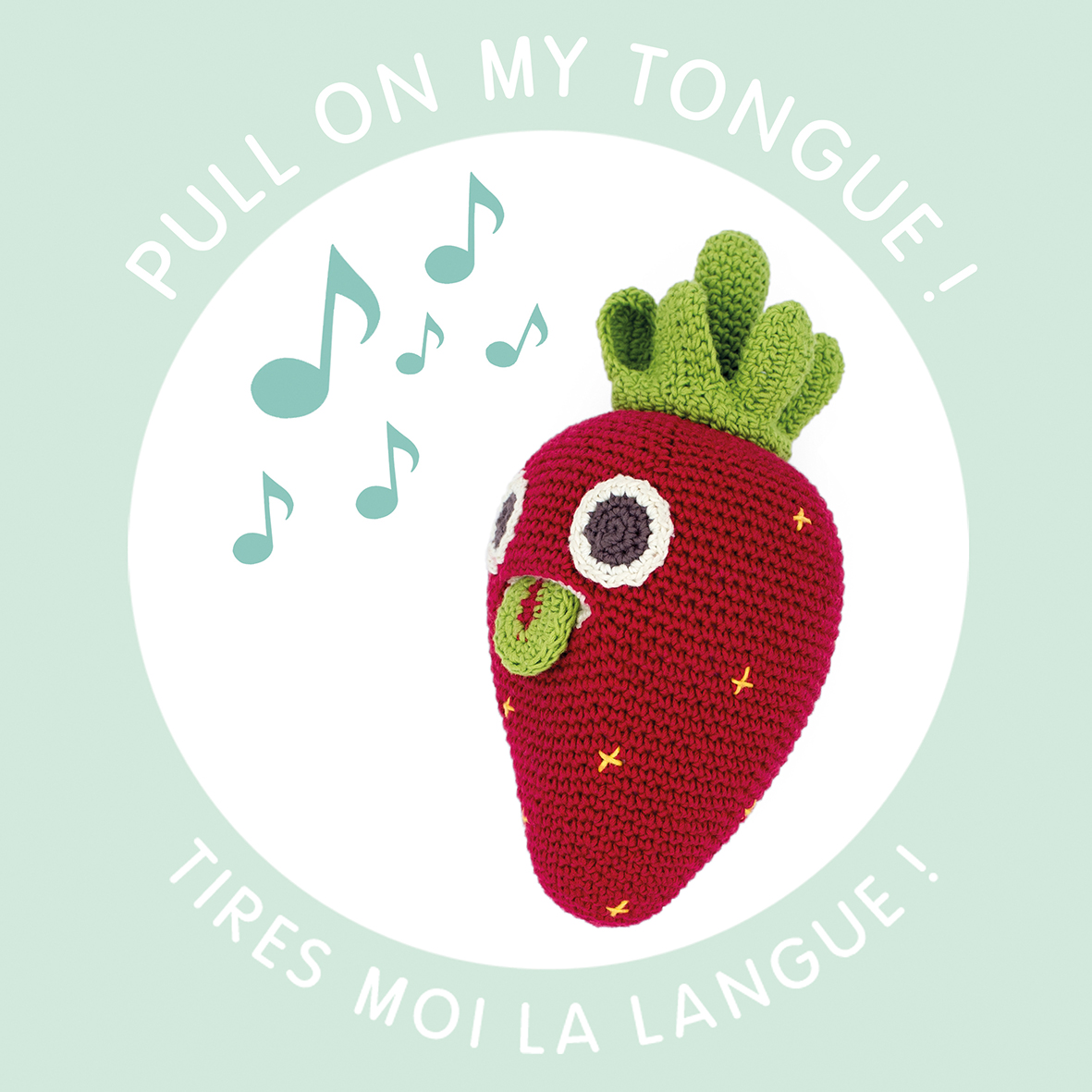 GEORGES STRAWBERRY - BOITE À MUSIQUE EN COTON BIO 6