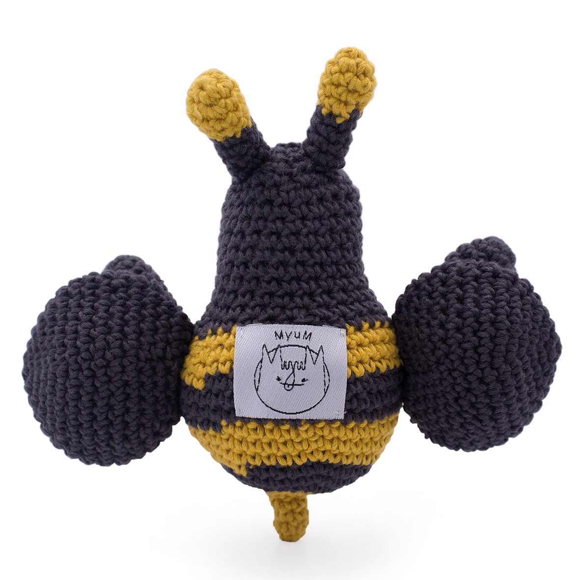 ALBY L'ABEILLE - JOUET VIBRANT EN COTON BIO 5