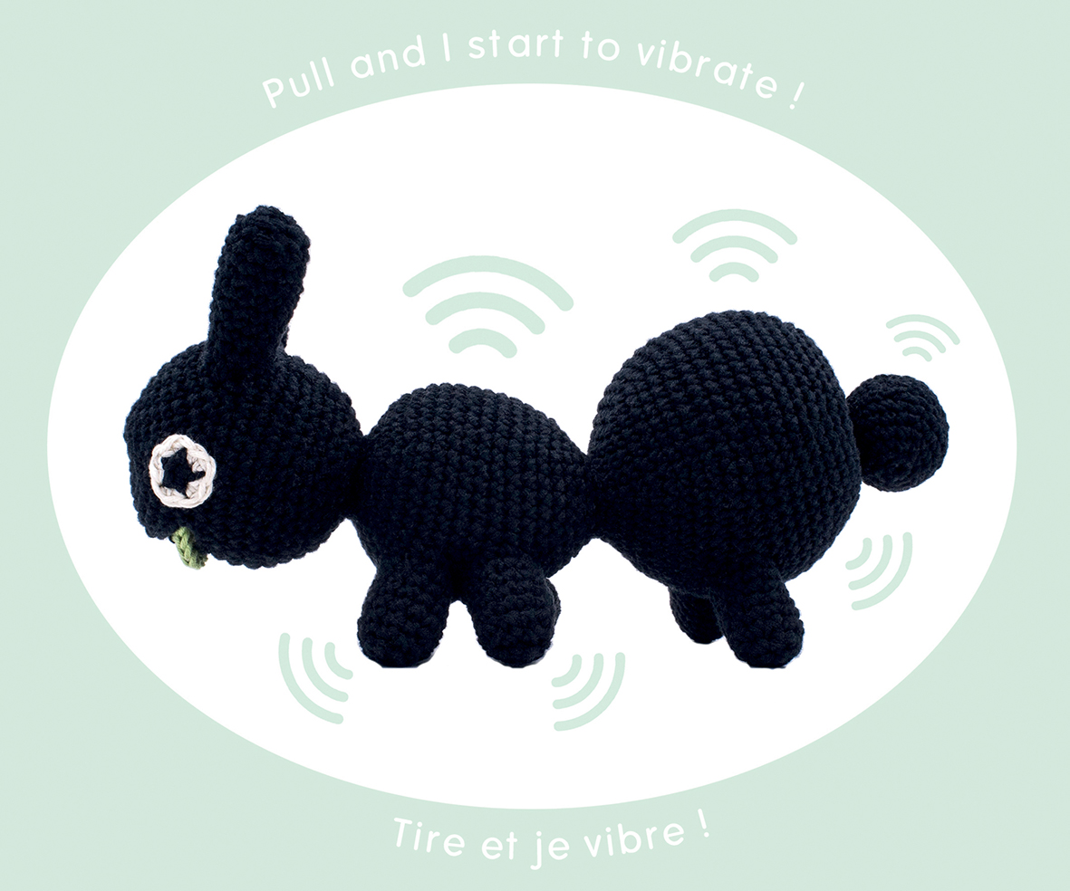 FANNY LA FOURMI - JOUET VIBRANT EN COTON BIO 5