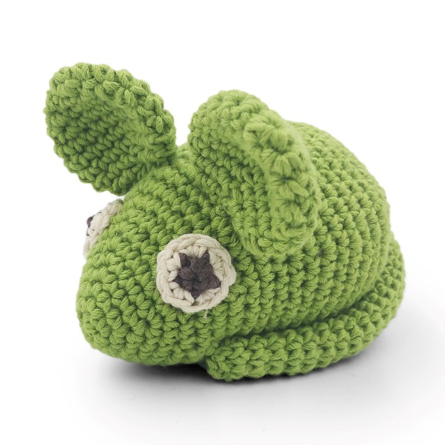 PÂQUERETTE LA SOURIS VERTE - JOUET EN COTON BIO 2