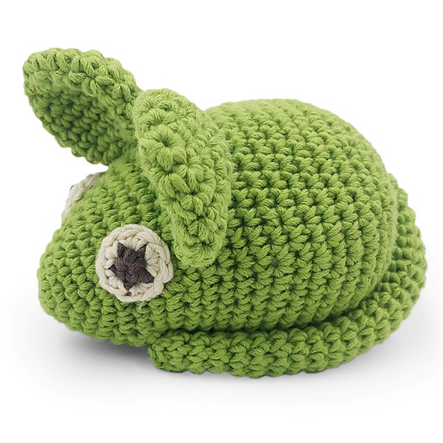 PÂQUERETTE LA SOURIS VERTE - JOUET EN COTON BIO 3