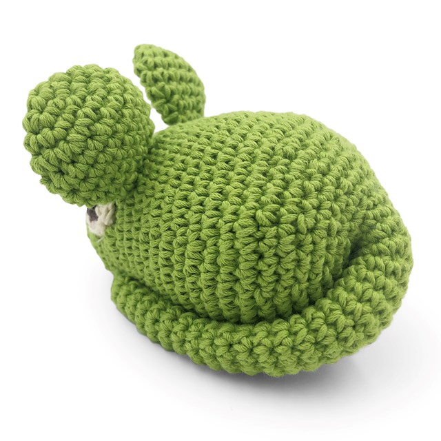 PÂQUERETTE LA SOURIS VERTE - JOUET EN COTON BIO 4