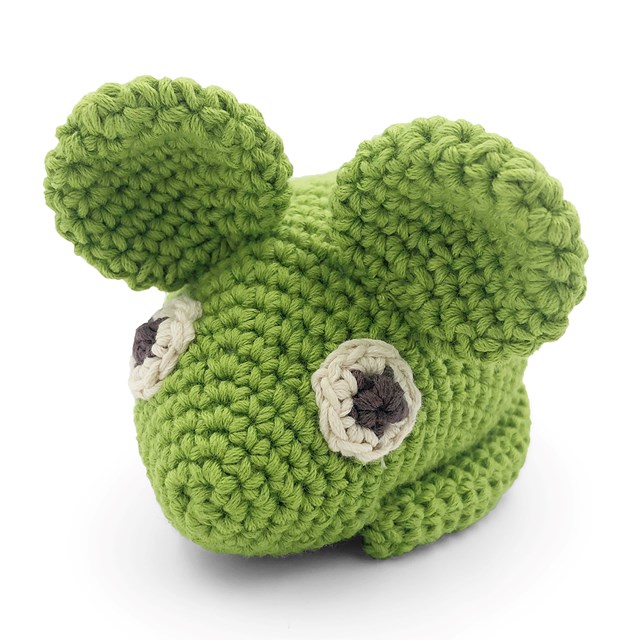 PÂQUERETTE LA SOURIS VERTE - JOUET EN COTON BIO 6