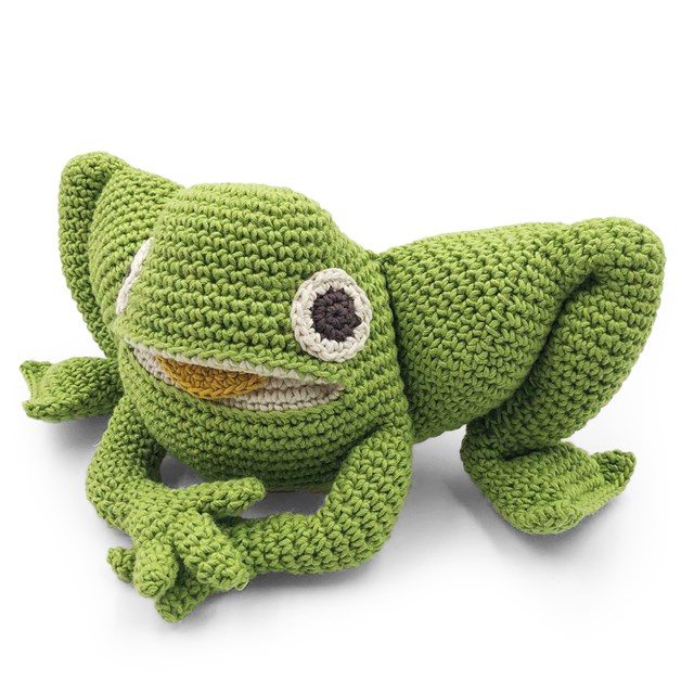 FRIPOUILLE LA GRENOUILLE - JOUET EN COTON BIO 3